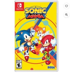 Nintendo switch game, Sonic Mania